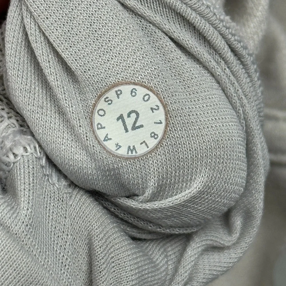 Lululemon Next Move Jacket‎ Hoodie Womens 12 Beige Full Zip Sweatshirt W4APOS